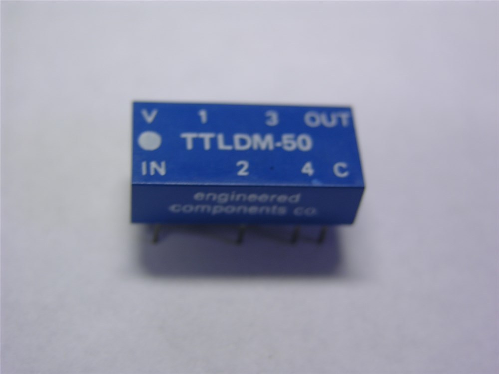4 EC2 TTLDM-50 50uS 4-Tap TTL Military Logic Delay Module 14-Dip Package