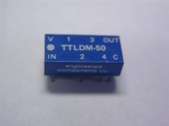 4 EC2 TTLDM-50 50uS 4-Tap TTL Military Logic Delay Module 14-Dip Package