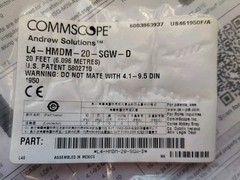 Commscope Andrew SOLUTIONS L4-HMDM-20-SGW-D SureFlex 20FT Jumper HELIAX SURE GUA