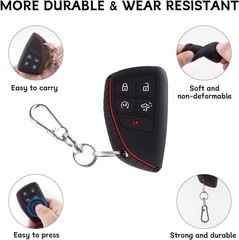 Silicone Key Fob Cover for 2022-2025 Silverado 1500, Sierra 1500, Acadia, Terrai