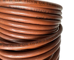 CME E102470 Brown Machine Tool Wire 10 AWG Approx 125′ Long, 3 lbs 11oz