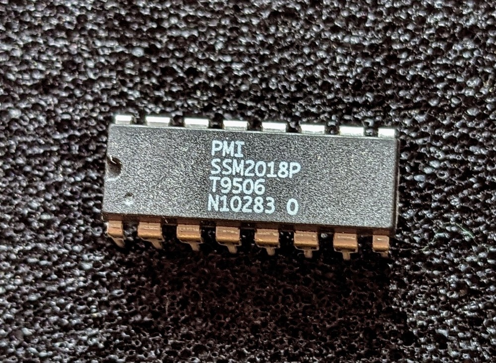 PMI SSM2018P Trimless Voltage Controlled Amplifier NEW OLD STOCK