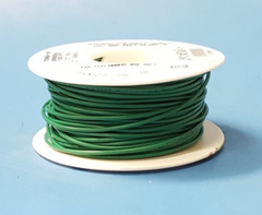 (80FT APROX ) Hook-up Wire, 602-7055/19100-04, Alpha Wire, 32AWG, GREEN