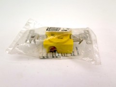 Bryant 5261CR Yellow Industrial Corrosion Resistant Receptacle 120V 15A