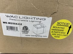 WAC Lighting WS-W2504-BZ LED Wall Light, Bronze