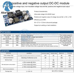 4.8-35V Adjustable DC-DC Step-Up Step Down Voltage Regulator Power Supply Module