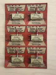 Sans-A-Fuse FA 225-1 Circuit Breakers 6x NOS – Replaces RCA 945-392-5 & Warwick