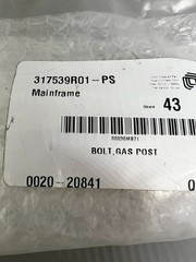 AMAT 0020-20841 Gas Post, Bolt