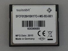 Beckhoff CX1900-0013 FreeDOS 128MB CF Card Compact Flash Card Swissbit
