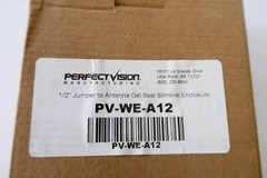 LOT OF 9 PerfectVision PV-WE-A12 1/2″ Jumper to Antenna Gel Seal Enclosure