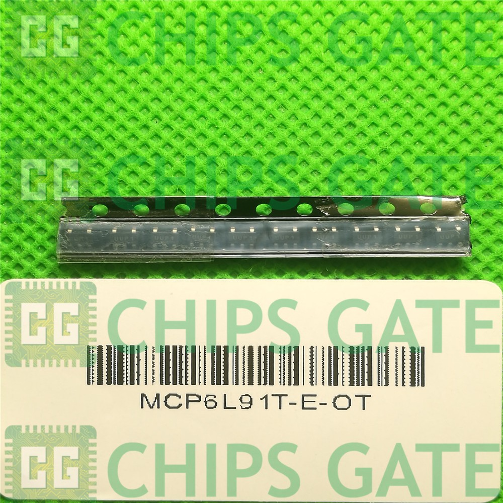 5PCS MCP6L91T-E/OT IC OPAMP 10MHZ 2.4V SOT23-5 MCP6L91T-E 6L91 MCP6L91