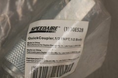NEW SPEEDAIRE QUICK COUPLER 1/2 FNPT 1/2 BODY 30E528