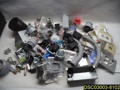 Mixed Lot of 126 Electrical Supplies, Fittings, Boxes, Conduit, Fuses & more