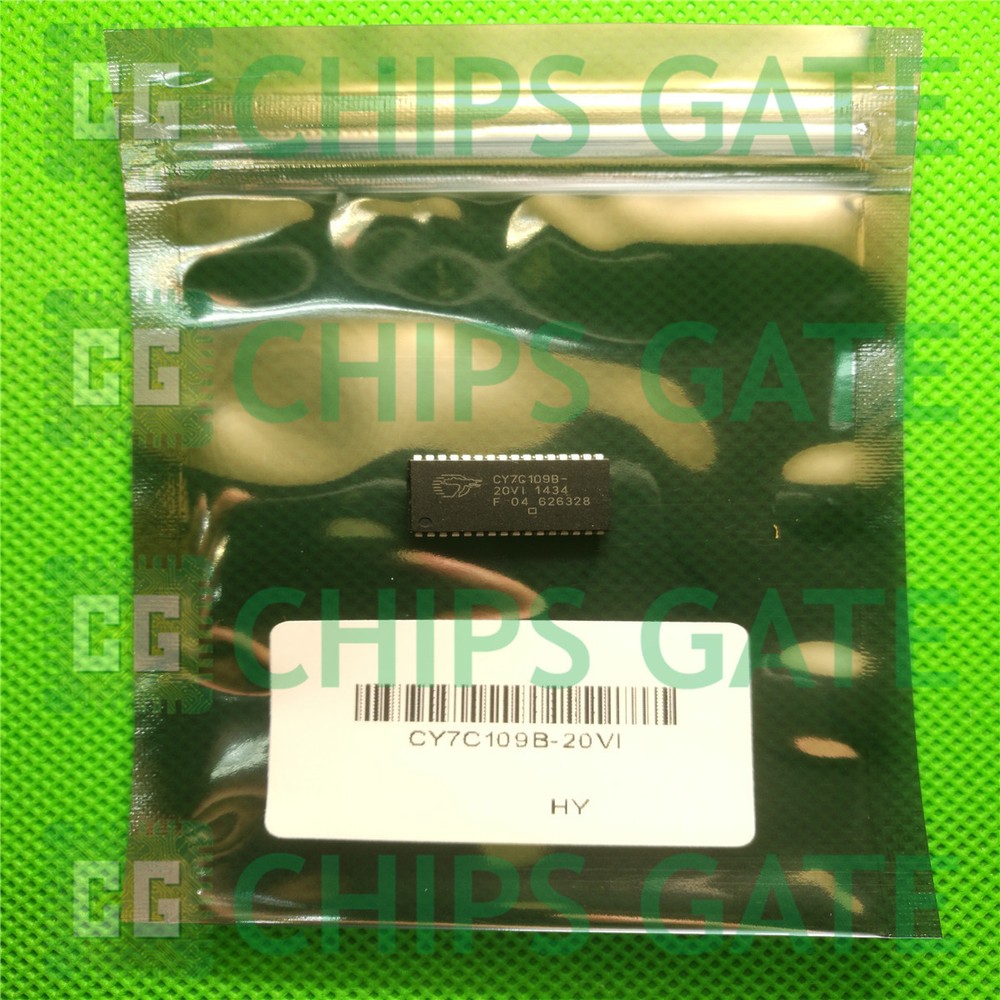 2PCS NEW CY7C109B-20VI CY 0602+ SOJ32