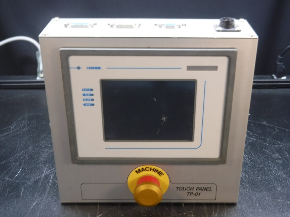 Exor TP-01 Touch Screen Panel Mounted In Custom Case With “Stop” Control/Button