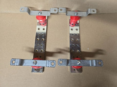 2 PANDUIT GB2B0306TPI-1 Tin Plated Copper Grounding Busbar 1/4″x 2″ x 12″