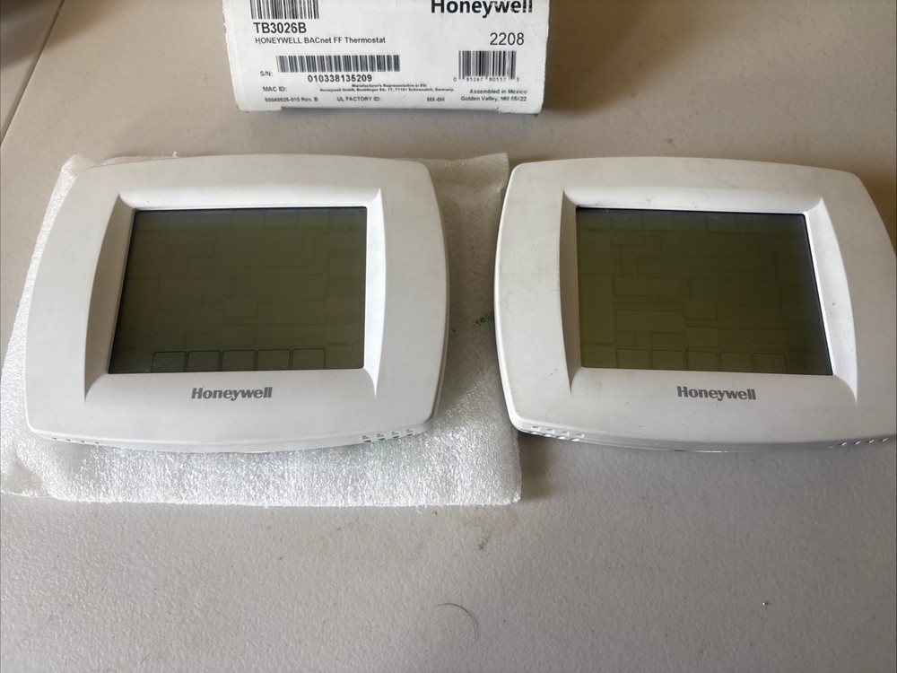 Honeywell TB3026B-SP1 BACnet Thermostat read description