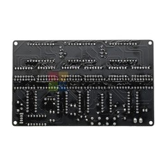 Digital Circuit Clock DIY Electronic Kit Electronic Clock Teaching Kit + Case