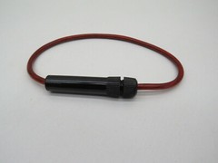 (6-Pack) JEF 10-AWG In-Line Fuse Holder