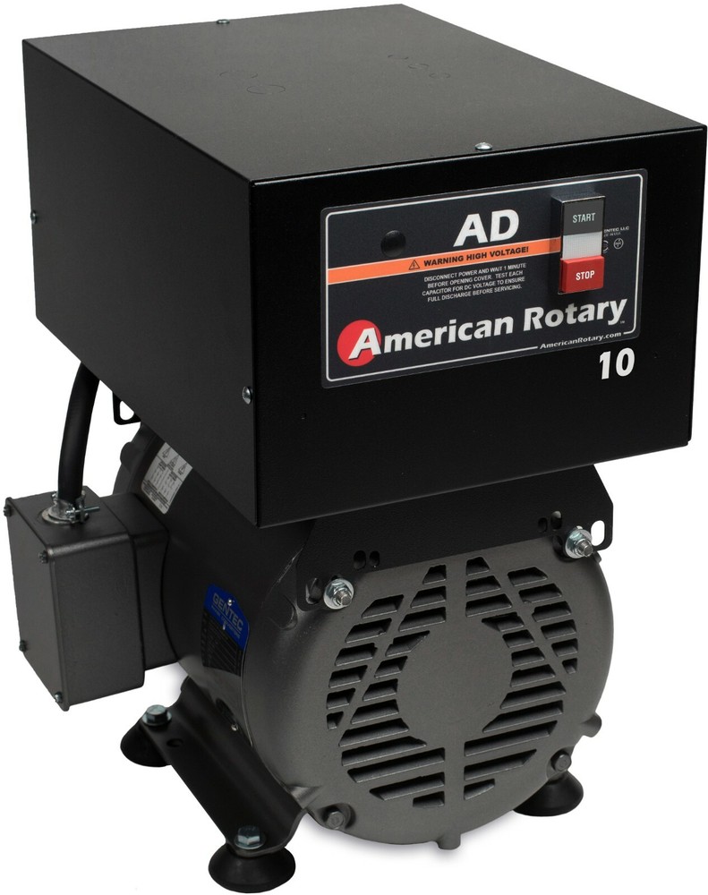 Rotary Phase Converter AD10F – Floor Unit 10HP Digital Controls | Can start 5 HP