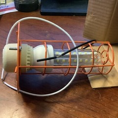 Garvin TLCO Temp Light For Round/Octagon Boxes W/9 Watt LED Theft Resistant