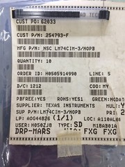 LM74CIM-3NOPB TI LM74CIM-3 IC SENSOR DIGITAL -55C-150C 8SOIC SMD ROHS 4 PIECES