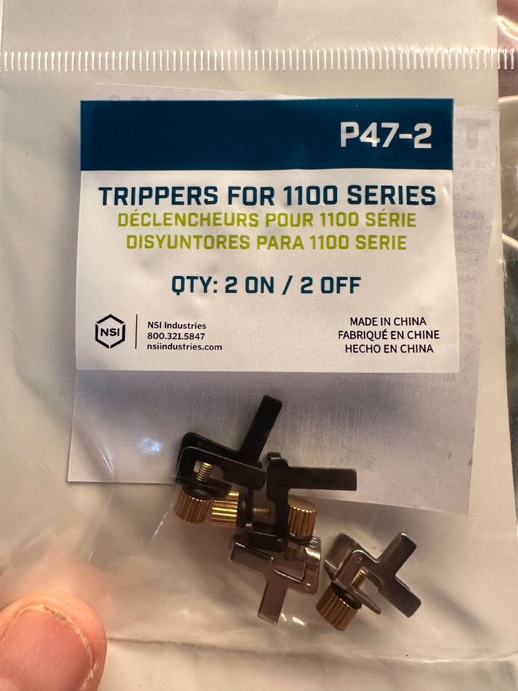 Tork P-47-2 Trippers For 1100, 7000 and 1800 Mechanical Timeclock (TWO SETS)