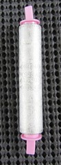 BURNDY YS2CA1 2AWG ALUMINUM COMPRESSION BUTT SPLICE – LOT OF 5 / NEW NO BOX