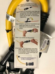 Cliplight Inc. 582302 Revolutionary Extension Cord Male to Dual Female EZ Lock C