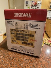 Signal Electronic Cable Coleman Communication 16/2 STR/26 SPKR CM/CL3 Yellow