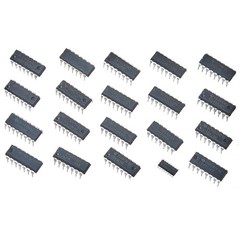 40 PCS 20 Types CDXX Series CMOS Logic IC Assortment Kit for Electronics