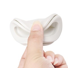 16-100mm White Rubber Blanking Grommets Closed Gromet Cable Wiring Protect Plug