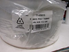T1-05015 POLY TUBING POLYETHYLENE NEW FULL ROLE NOS