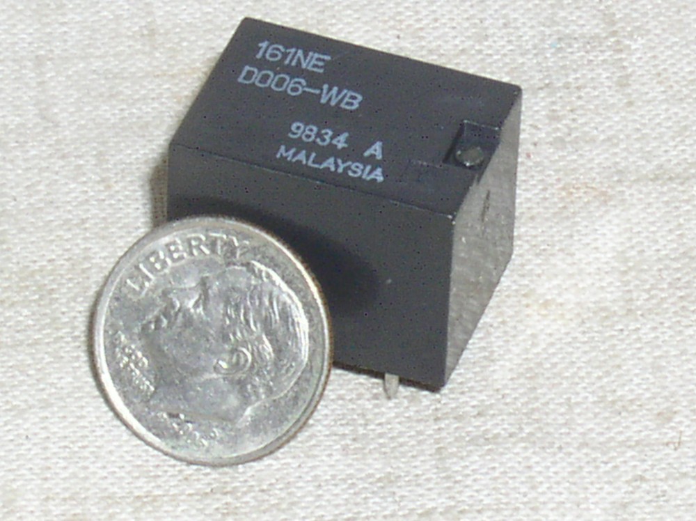 FUJITSU FBR161NED006-WB SPDT 6V VOLT COIL 10 AMP PC MOUNT GEN PURPOSE RELAY USA