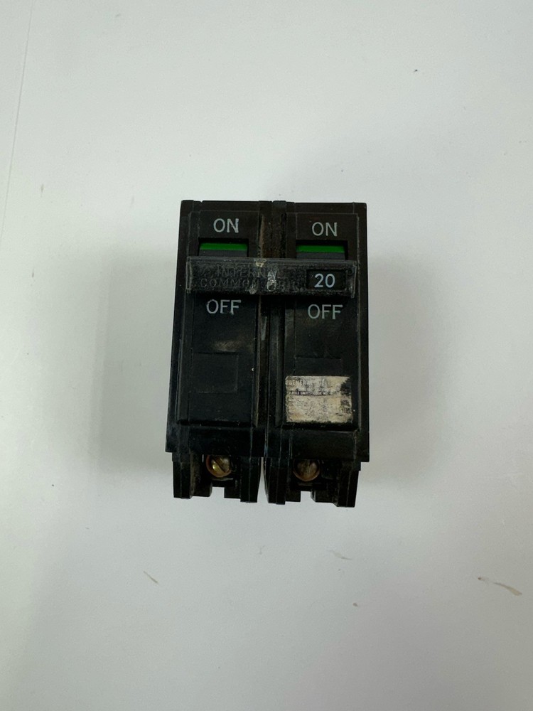 General Electric 2 Pole 20 Amp Vintage NP1578012-C Circuit Breaker 1993
