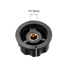 5Pcs Speaker Control Knob Power Amplifier Knob 33mm Dia. Rotary Knobs
