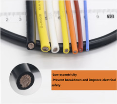 Flexible Silicone Wire Cable 2/4/6/7/8/10/11/12/13/14/15/16/17/18/20/22-30AWG