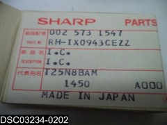 RH-IX0943CEZZ Sharp Electronics Integrated Circuit 002-573-1547