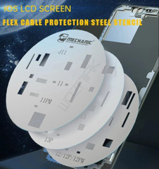 LCD Screen IC Protection BGA Reballing Stencils Stencil iPhone 11 12 13 Pro Max