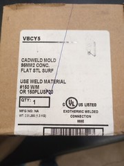 erico cadweld mold Vbcy5 New In Box Unused