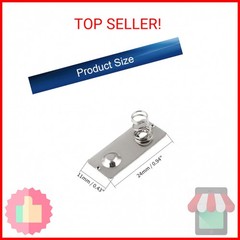Heyiarbeit 20Pcs Battery Springs AA Metal Contact Plate Replacement Positive to