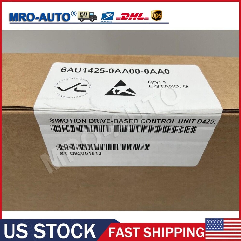 New Siemens 6AU1425-0AA00-0AA0 SIMOTION DRIVE-BASED CONTROL 6AU1 425-0AA00-0AA0
