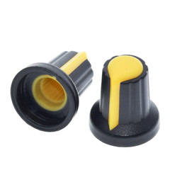 10pcs WH148 potentiometer knob cap(copper core) 15X17mm 6mm Shaft Hole AG2