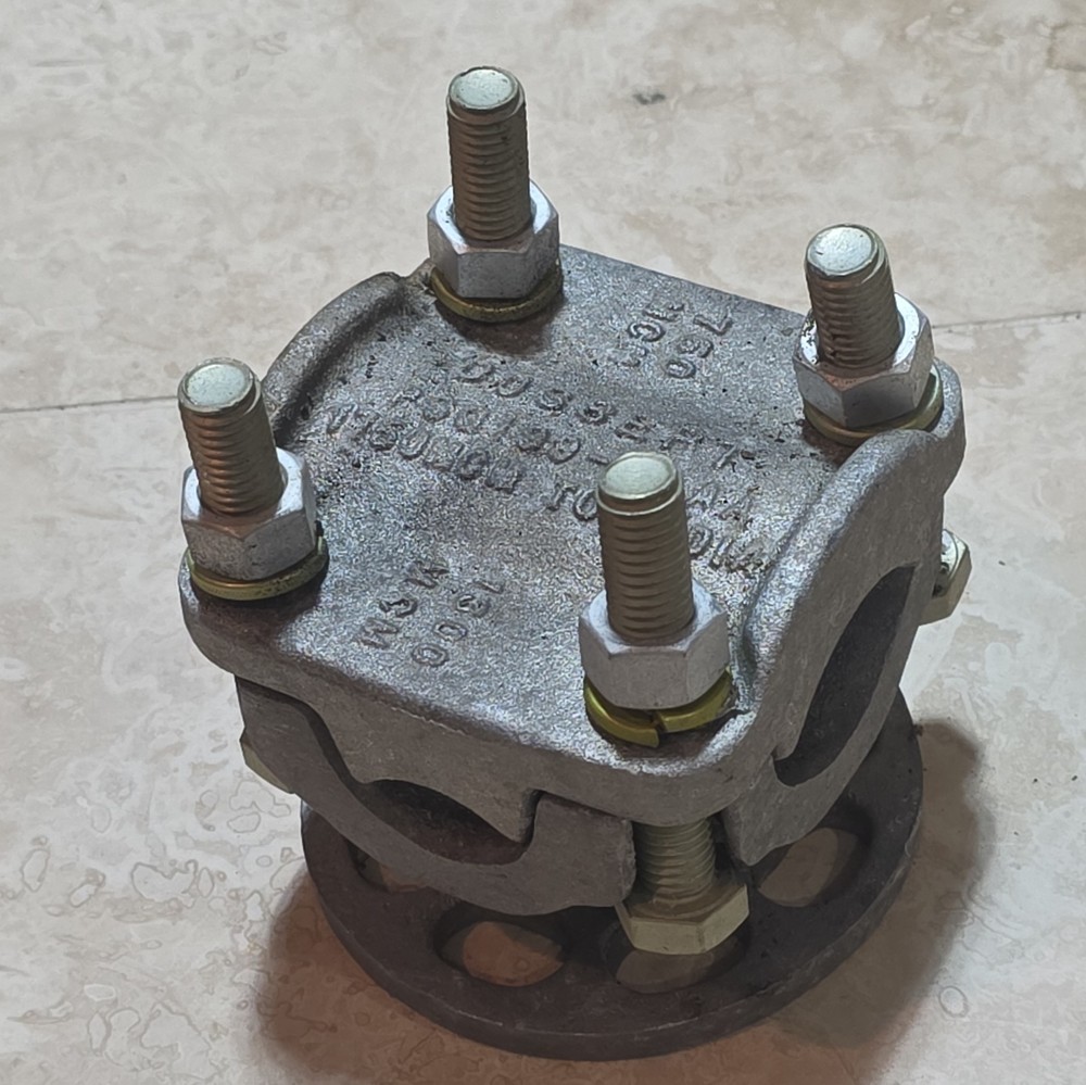 Substation Terminal Aluminum Bus Connector 750-1300MCM Dossert PSG199 1750MCM-2″