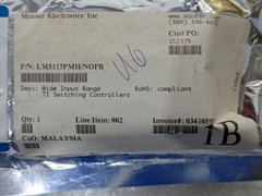 Texas Instruments LM5117PMH/NOPB Synchronous Buck Controller IC TSSOP-20 Part