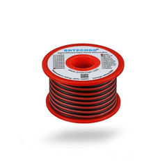 30 Gauge Silicone Wire Spool Red and Black Each 25ft 2 Separate Wires Flexible 3