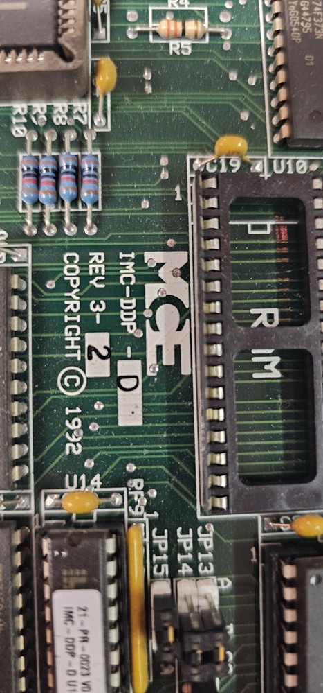 MCE IMC-DDP-O Rev 3-2 CPU