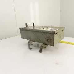 Federal Pacific CFP 332 30A 240VAC Cover Operated Fusible Bus Plug Switch 3P