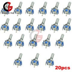 5/10/15/20pcs EC11 Rotary Encoder Switch 20MM 10mA 5VDC