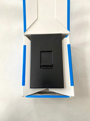 Lutron NTSTV-DV-BL Nova T TV Dimmer Switch Black 120-277V NEW